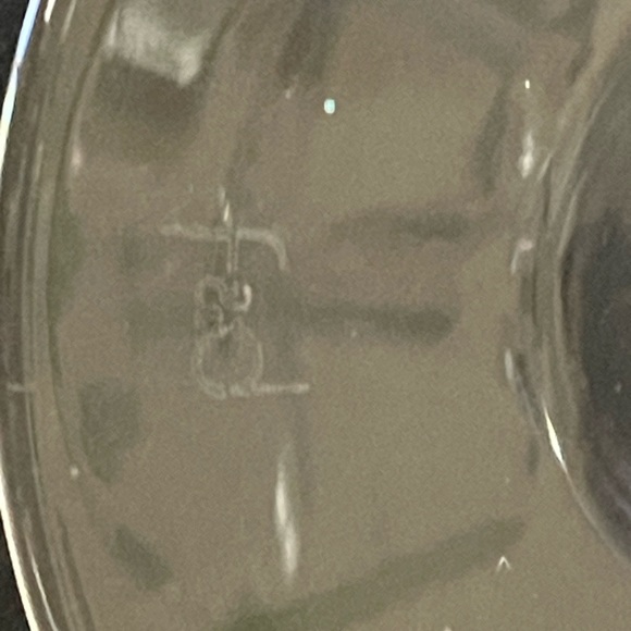 F & D Vintage Goblet Wine Glasses Set of 4 7 5/8” T including Long Stem - Picture 4 of 4